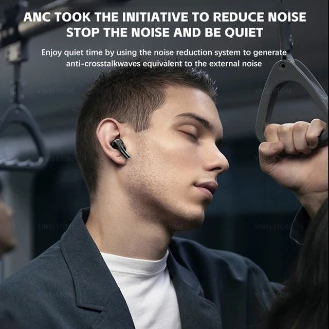 A9 Pro Touch Screen EarBuds – ANC Wireless Earbuds With Bluetooth 5.0, LCD Display