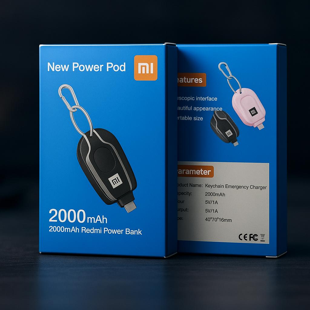 Keychain Portable Phone Charger – Compact & Powerful