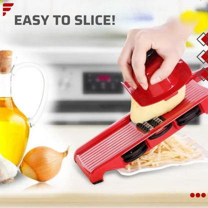 10-in-1 Mandoline Slicer with Changeable Blades, Grater, Peeler & Storage Box – Premium Kitchen Tool
