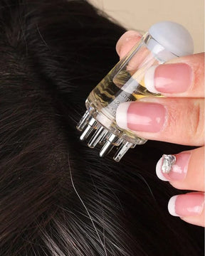 Scalp & Root Hair Oil Applicator with Mini Oil Massage Comb