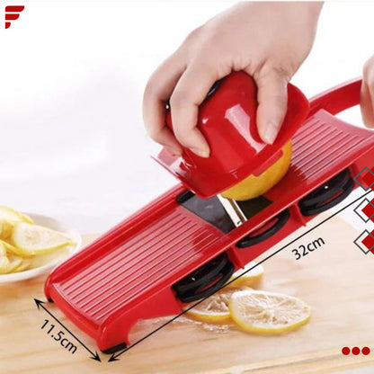 10-in-1 Mandoline Slicer with Changeable Blades, Grater, Peeler & Storage Box – Premium Kitchen Tool