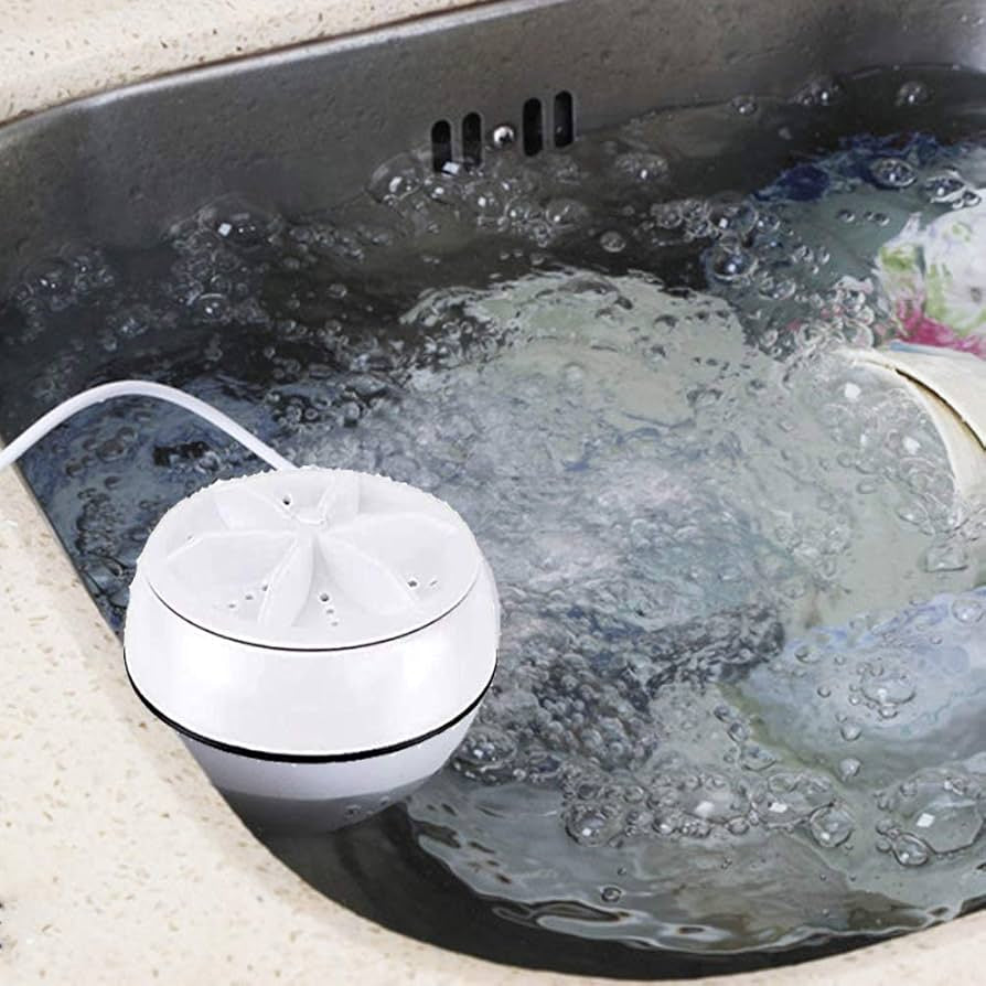 Mini Ultrasonic Portable Washing Machine