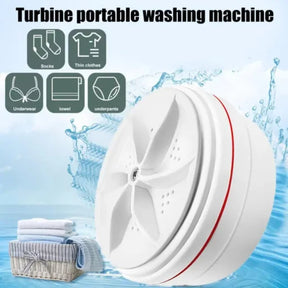 Mini Ultrasonic Portable Washing Machine