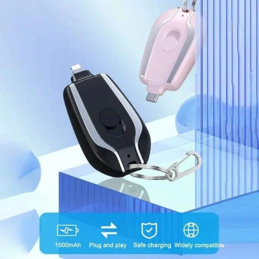 Keychain Portable Phone Charger – Compact & Powerful