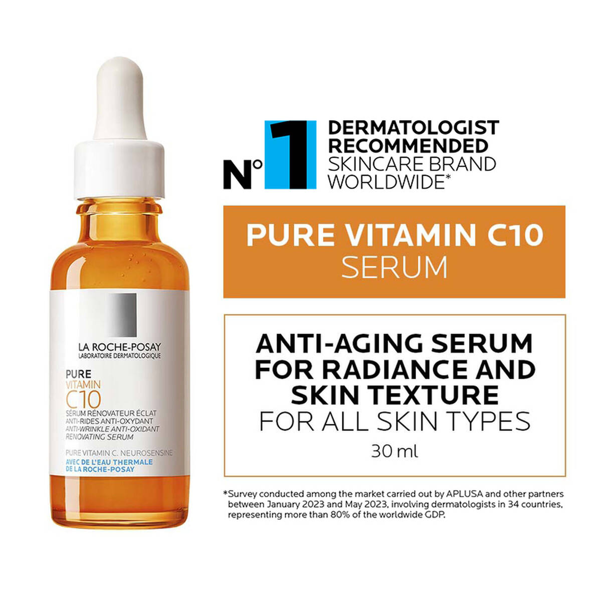 La Roche-Posay Pure Vitamin C10 Anti-Aging Serum