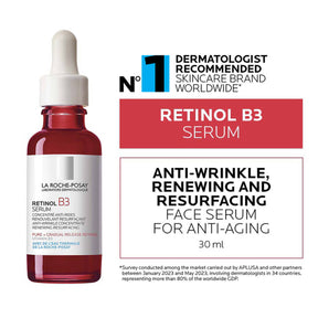 La Roche-Posay Retinol B3 Serum – Anti Wrinkle Concentrate Renewing Resurfacing (30ml)