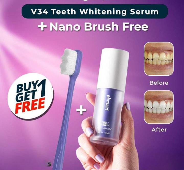 Hismile Teeth Brightening Serum & Brush